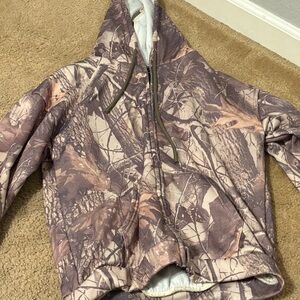 Camouflage Hooded Sweatshirt